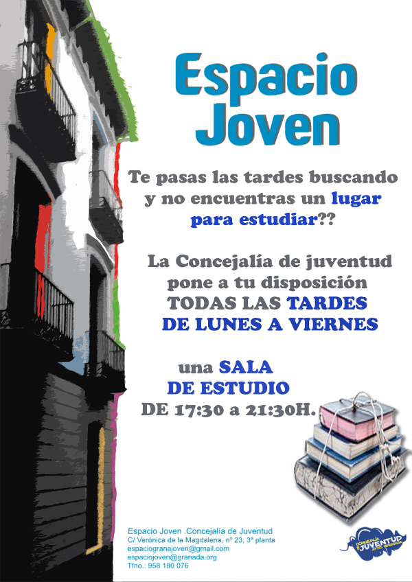 &copy;Ayto.Granada: Enredate: SALA DE ESTUDIO